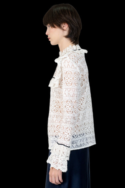 Blusa off Renda Marie Mercié