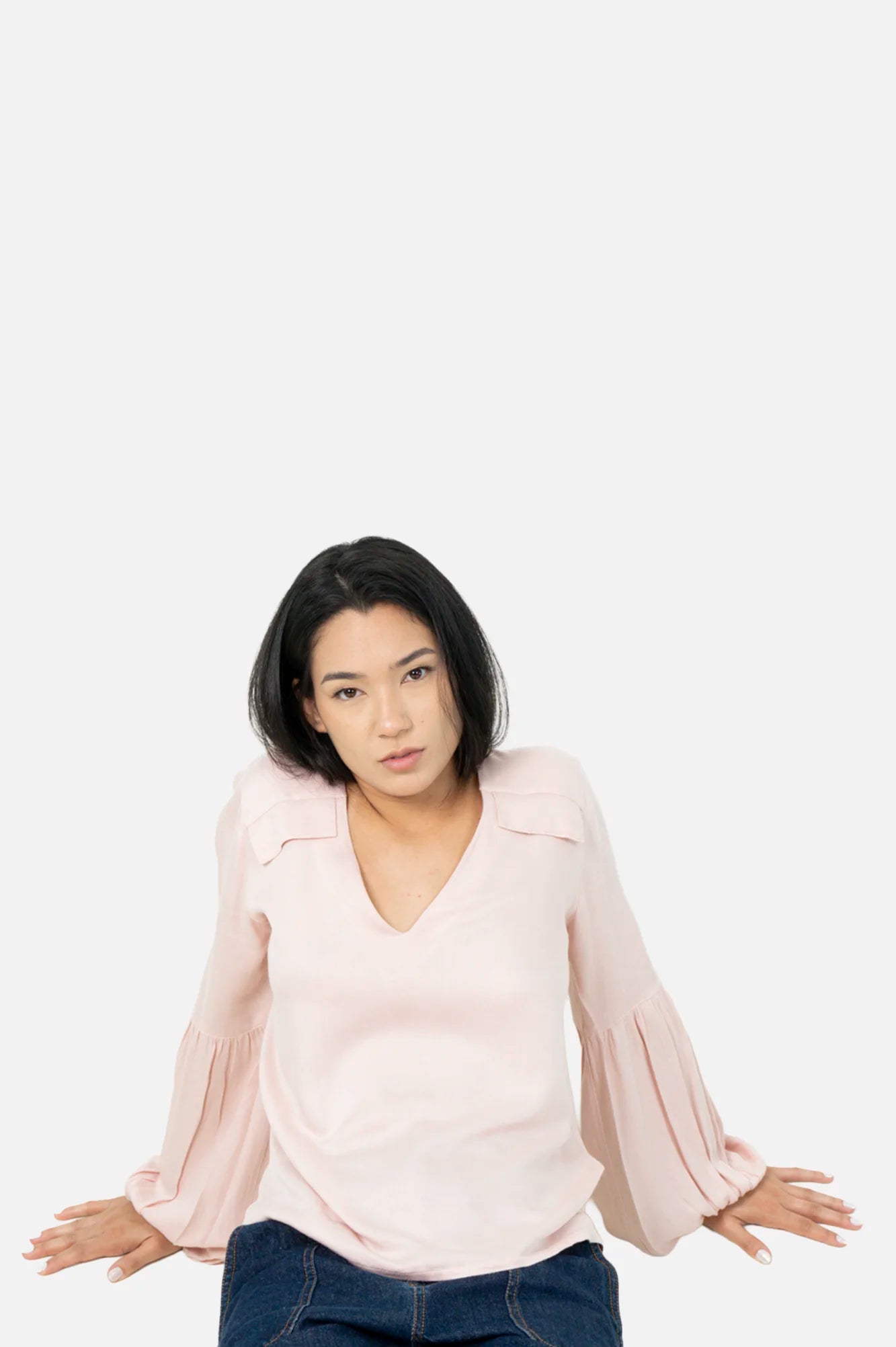 Camisa Rosé Detahe