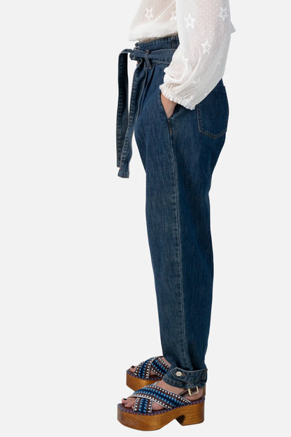 Calça Blue Jeans Carol Bassi