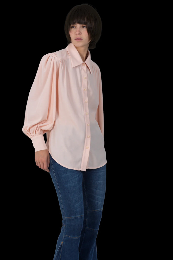Camisa Rosê Detalhe
