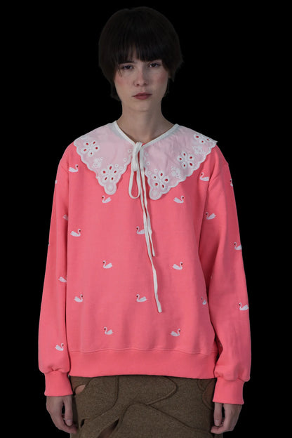 Sueter Rosa Bordado Mabô