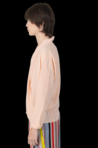 Blusa Rosé Seda Amissima