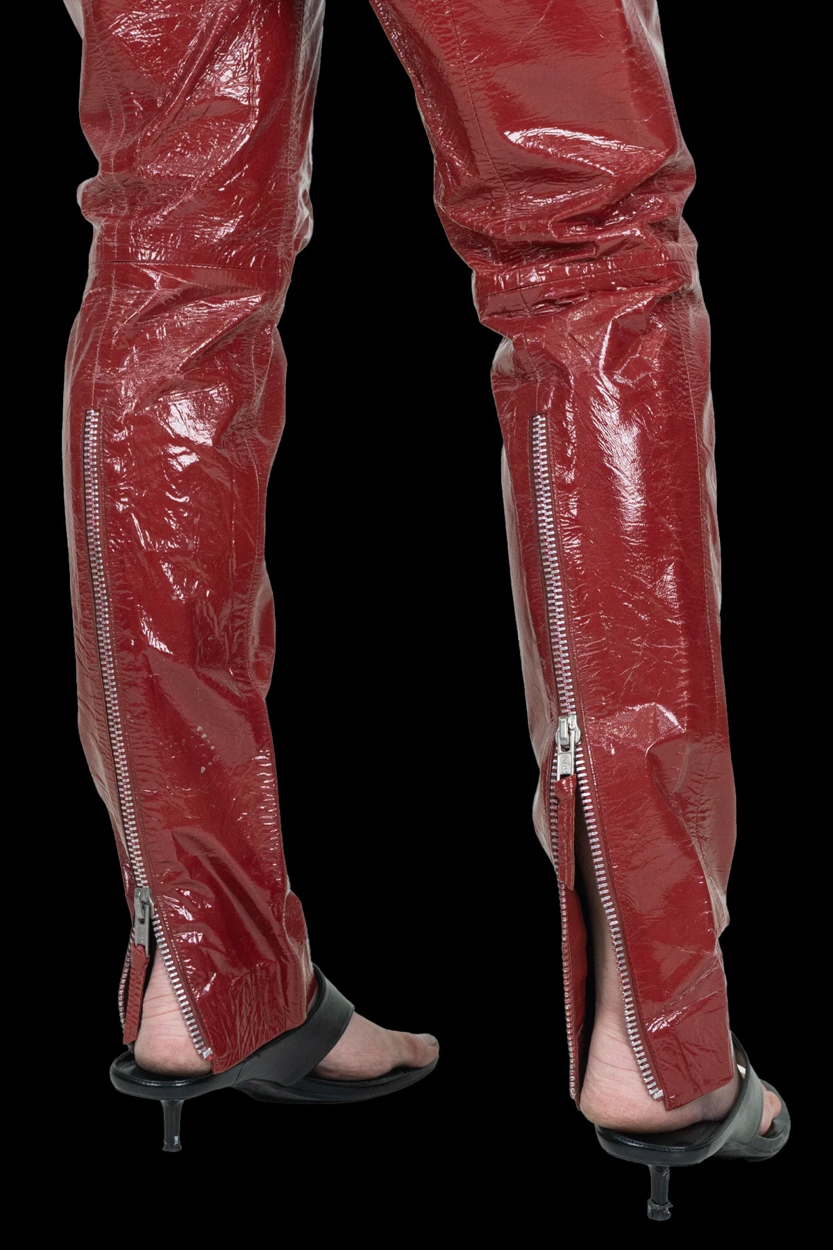 Calça Vermelha Vinil