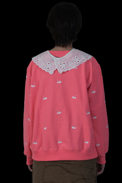 Sueter Rosa Bordado Mabô