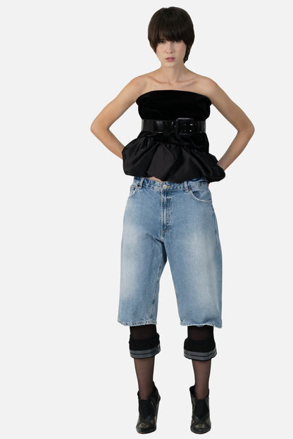 Bermuda Jeans Oversize Zara