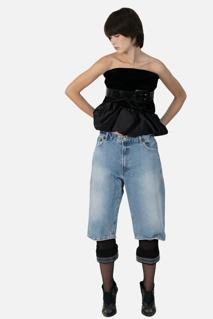 Bermuda Jeans Oversize Zara