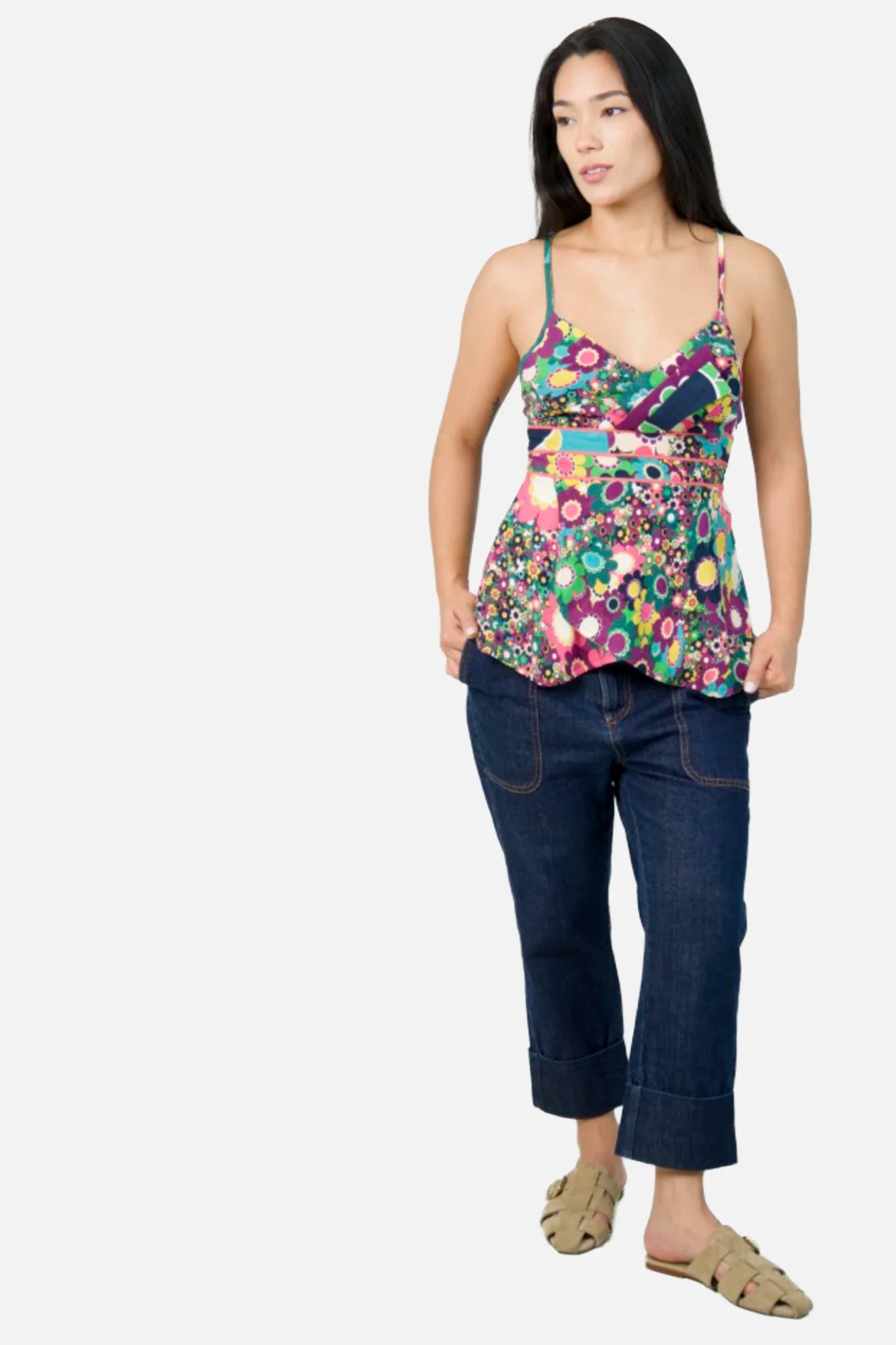 Camiseta Color Estampada