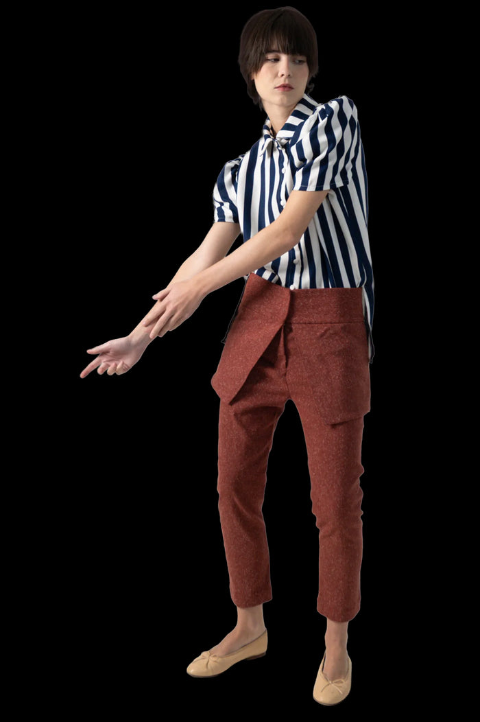Camisa Bicolor Listrada