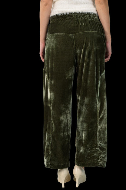 Calça Verde Veludo Garimpo Adda