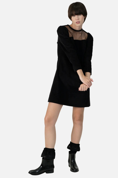 Vestido Preto Detalhe NK