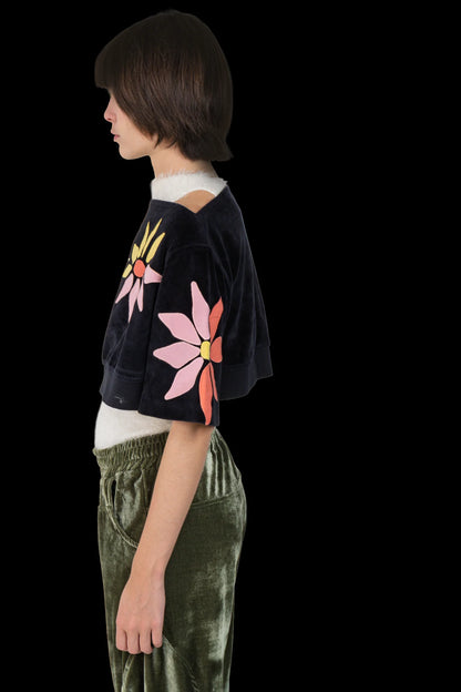 Blusa Color Veludo Reinaldo Lourenço