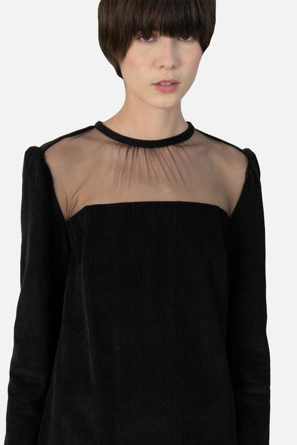 Vestido Preto Detalhe NK