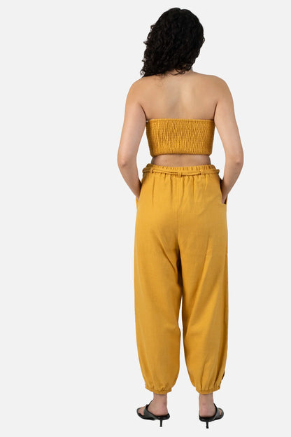 Calça Amarela Bomber Paula Raia