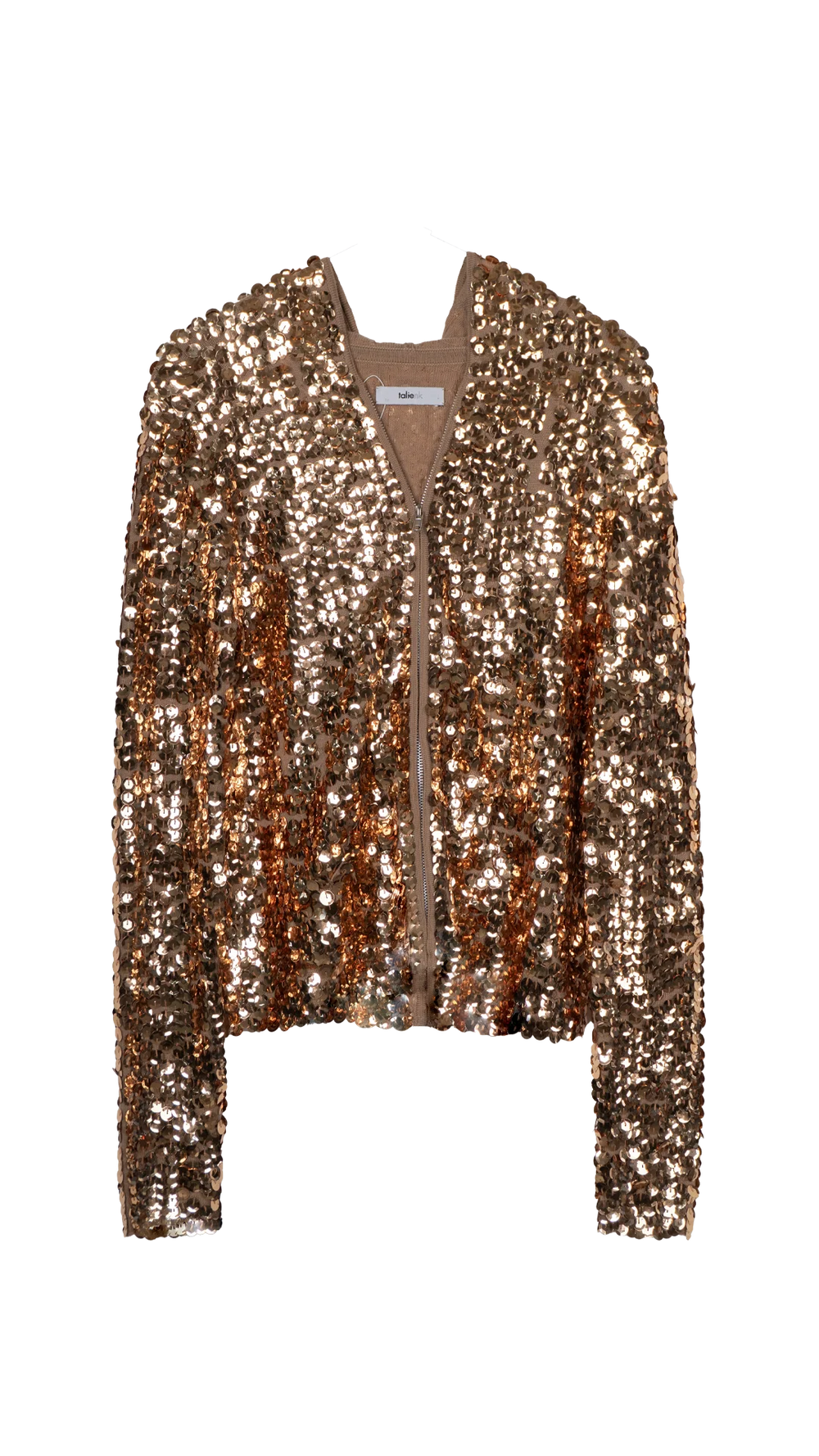 Casaco Bronze Paetê