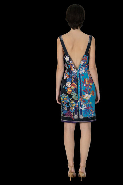 Vestido Color Estampado Versace