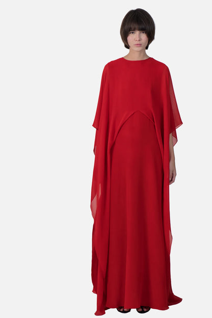 Vestido Vermelho Detalhe Garimpo Adda