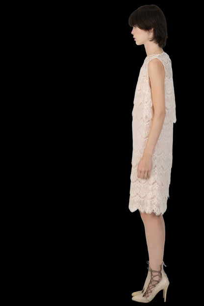 Vestido Nude Renda NK