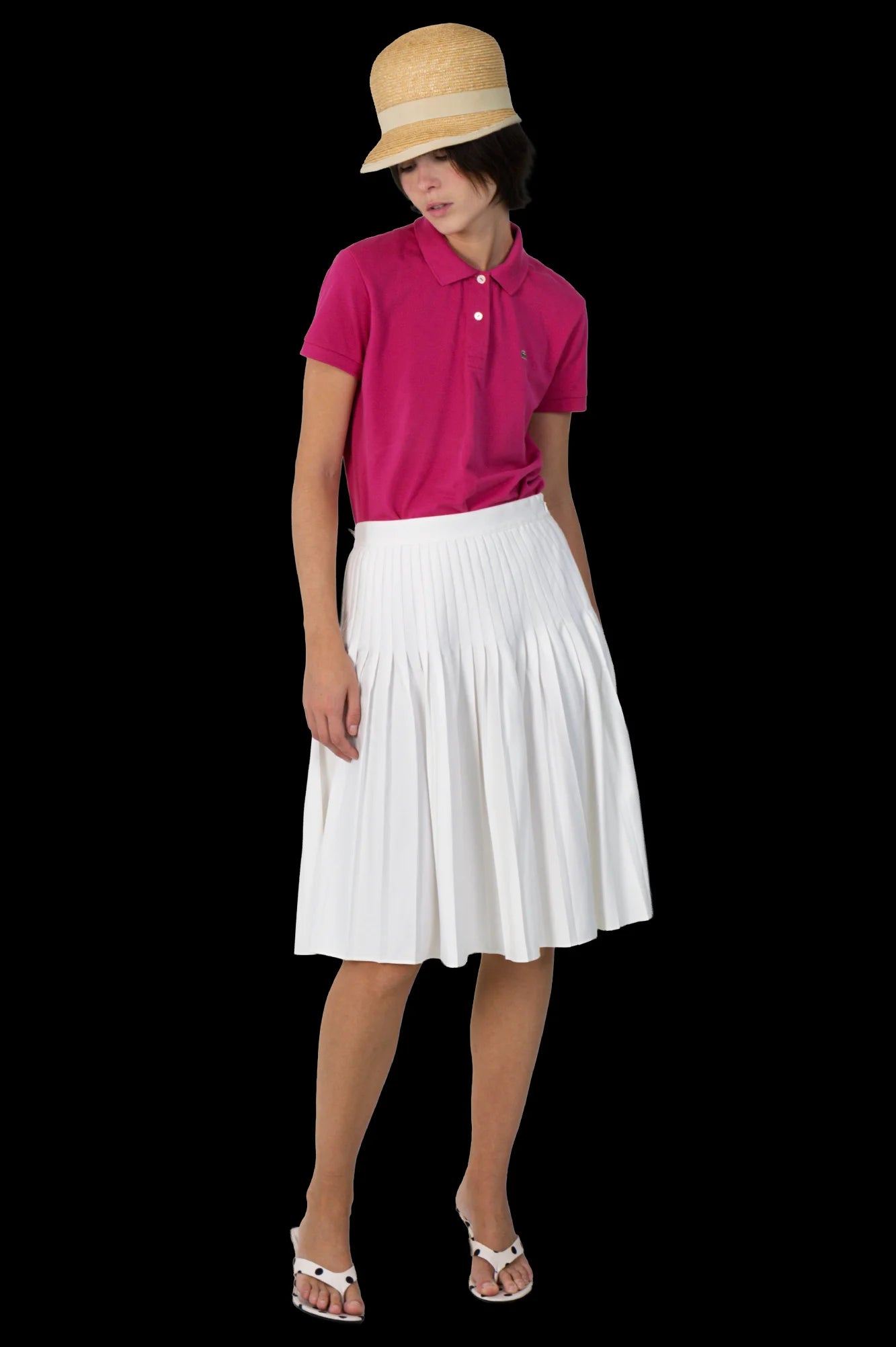 Camisa Rosa Polo