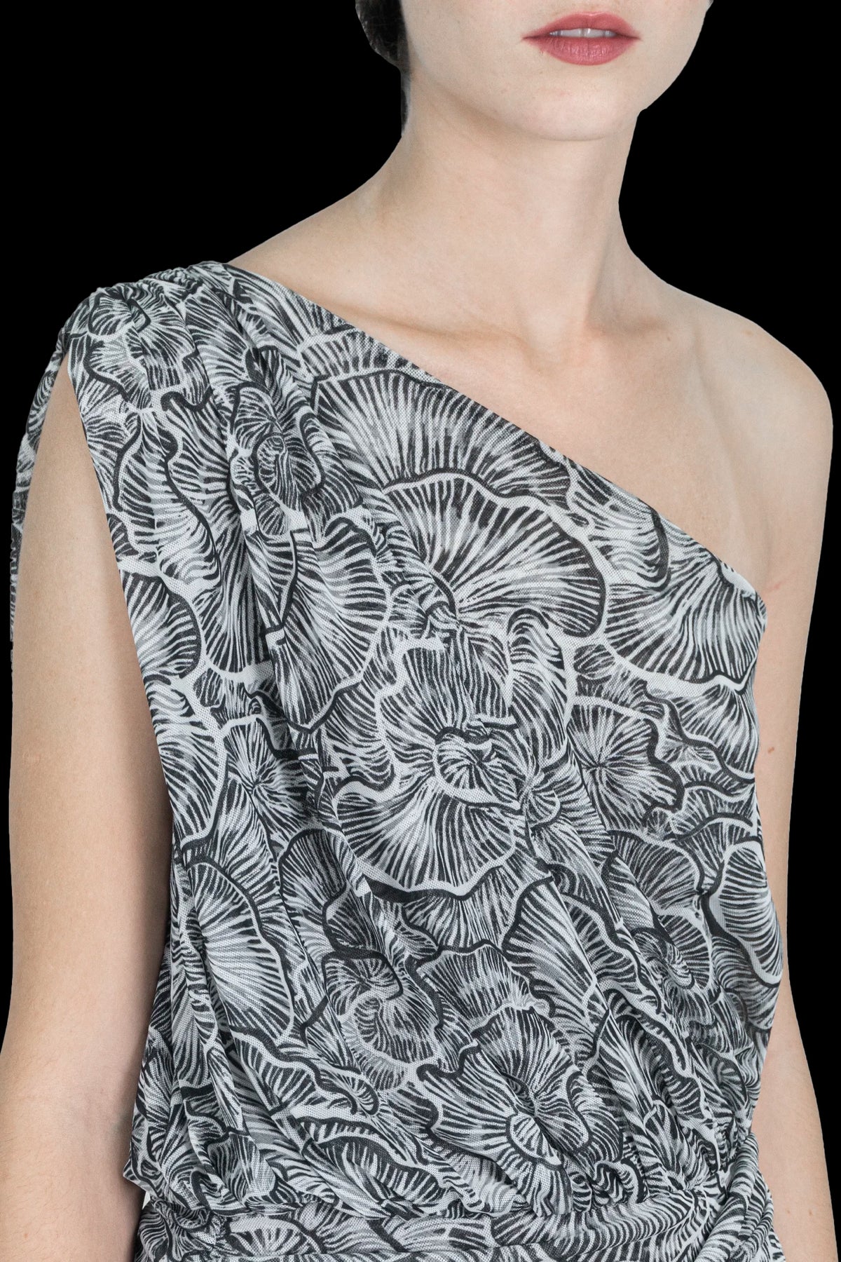 Vestido Bicolor Ombro Niini