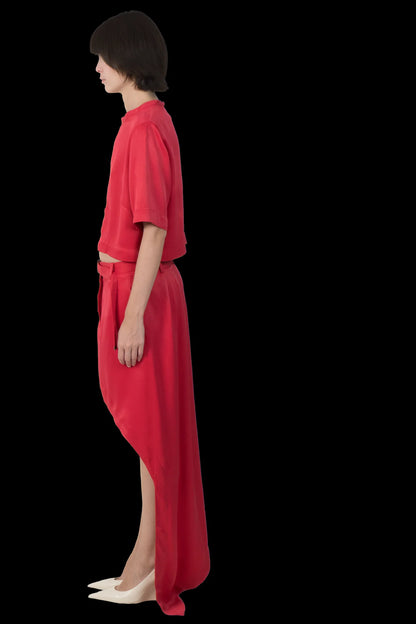 Conjunto Vermelho Detalhe Garimpo Adda
