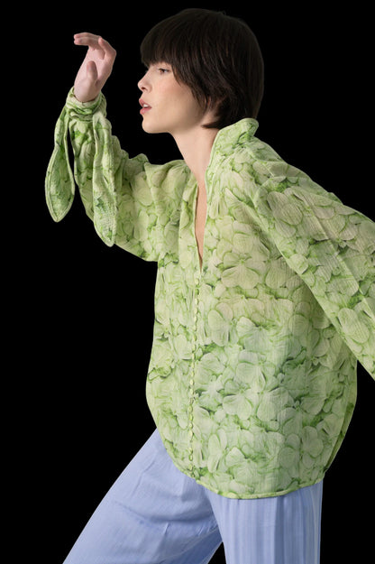 Camisa Color Detalhe Paula Raia