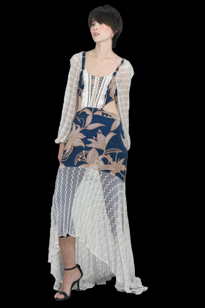 Vestido Color Renda PatBo