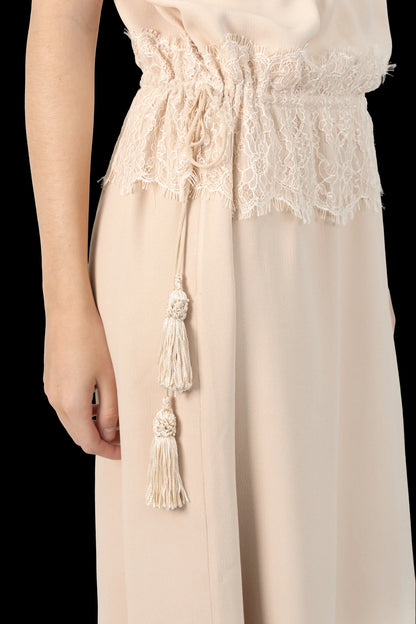 Vestido Rosé Detalhe NK