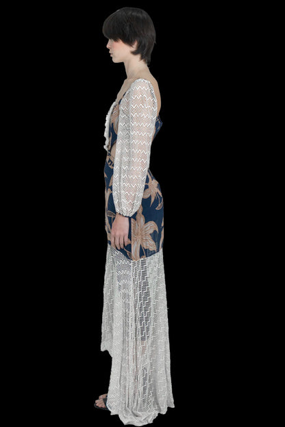 Vestido Color Renda PatBo