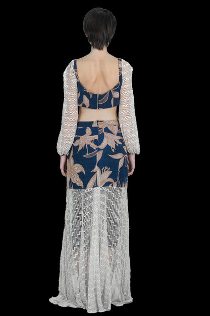 Vestido Color Renda PatBo