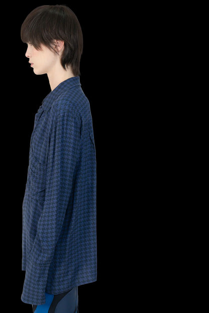 Camisa Xadrez Seda Mixed
