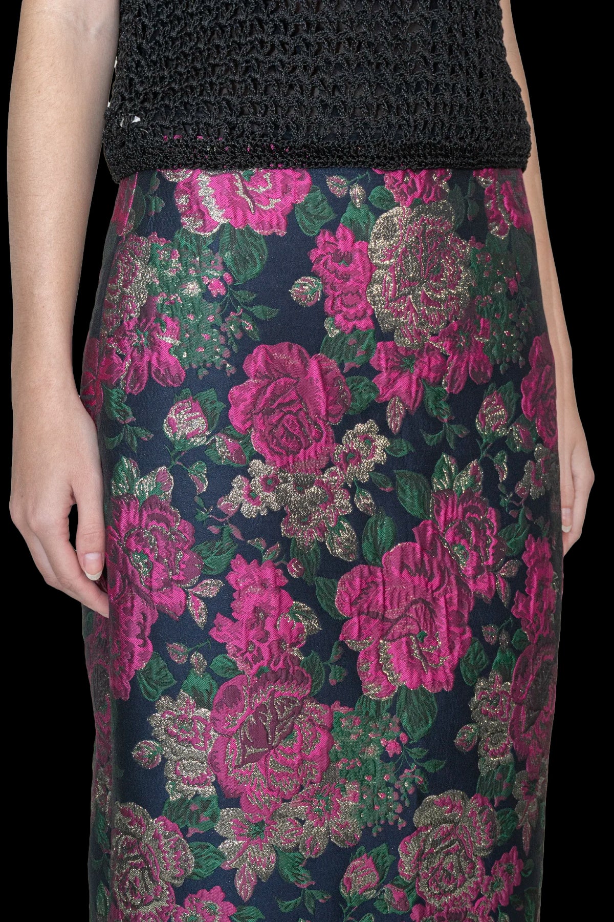 Saia Color jacquard