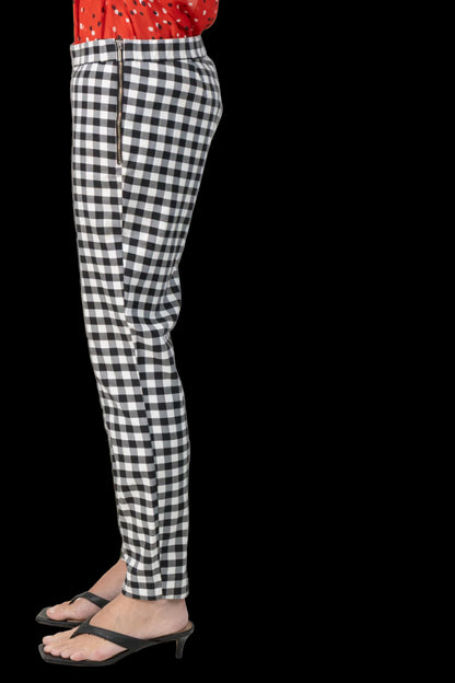 Calça Color Xadrez Zara