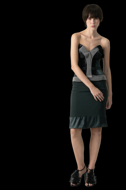 Vestido Verde Detalhe Stella McCartney