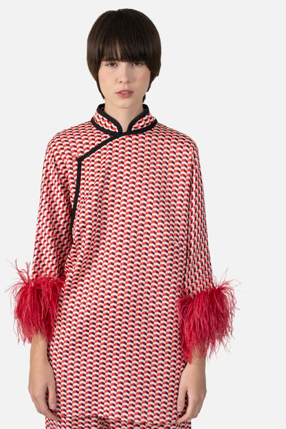 Conjunto Color Pluma GARIMPADO EM LONDRES