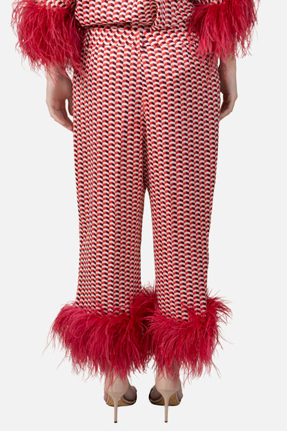 Conjunto Color Pluma GARIMPADO EM LONDRES