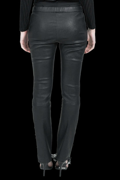Calça Preta Detalhe Roberto Cavalli