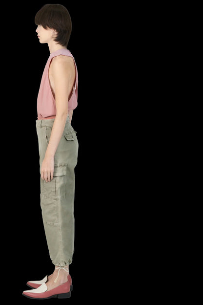 Calça Verde Detalhe Zara