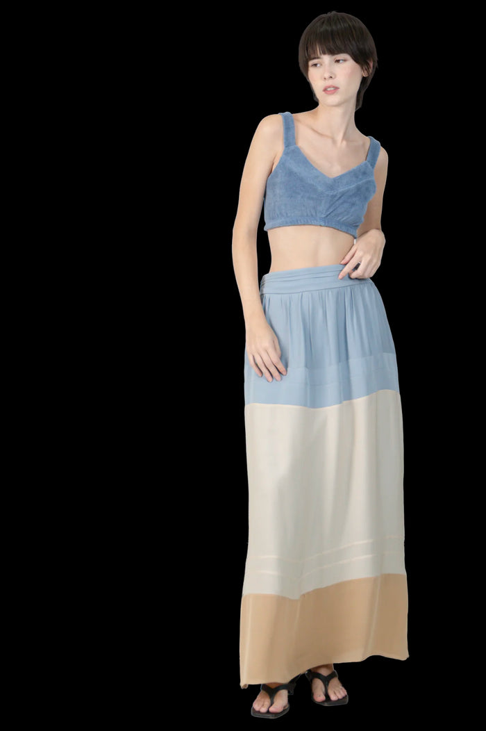 Cropped Azul Atoalhado