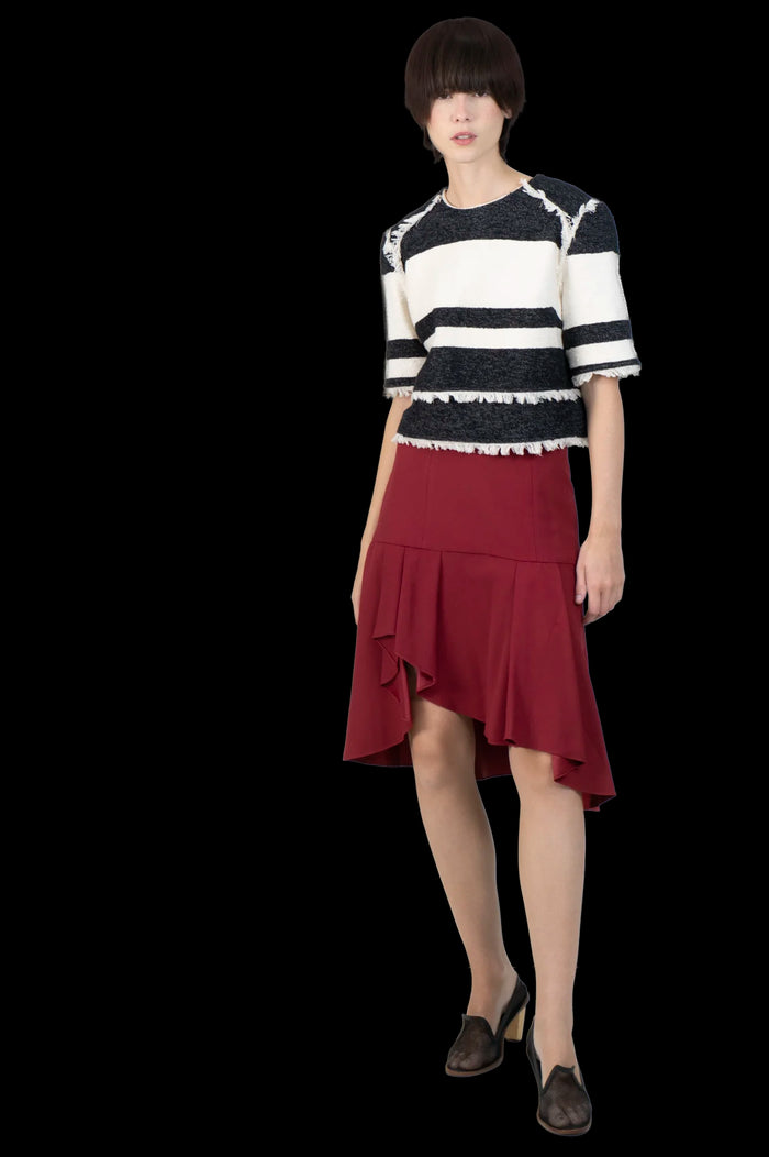 Blusa Bicolor Textura