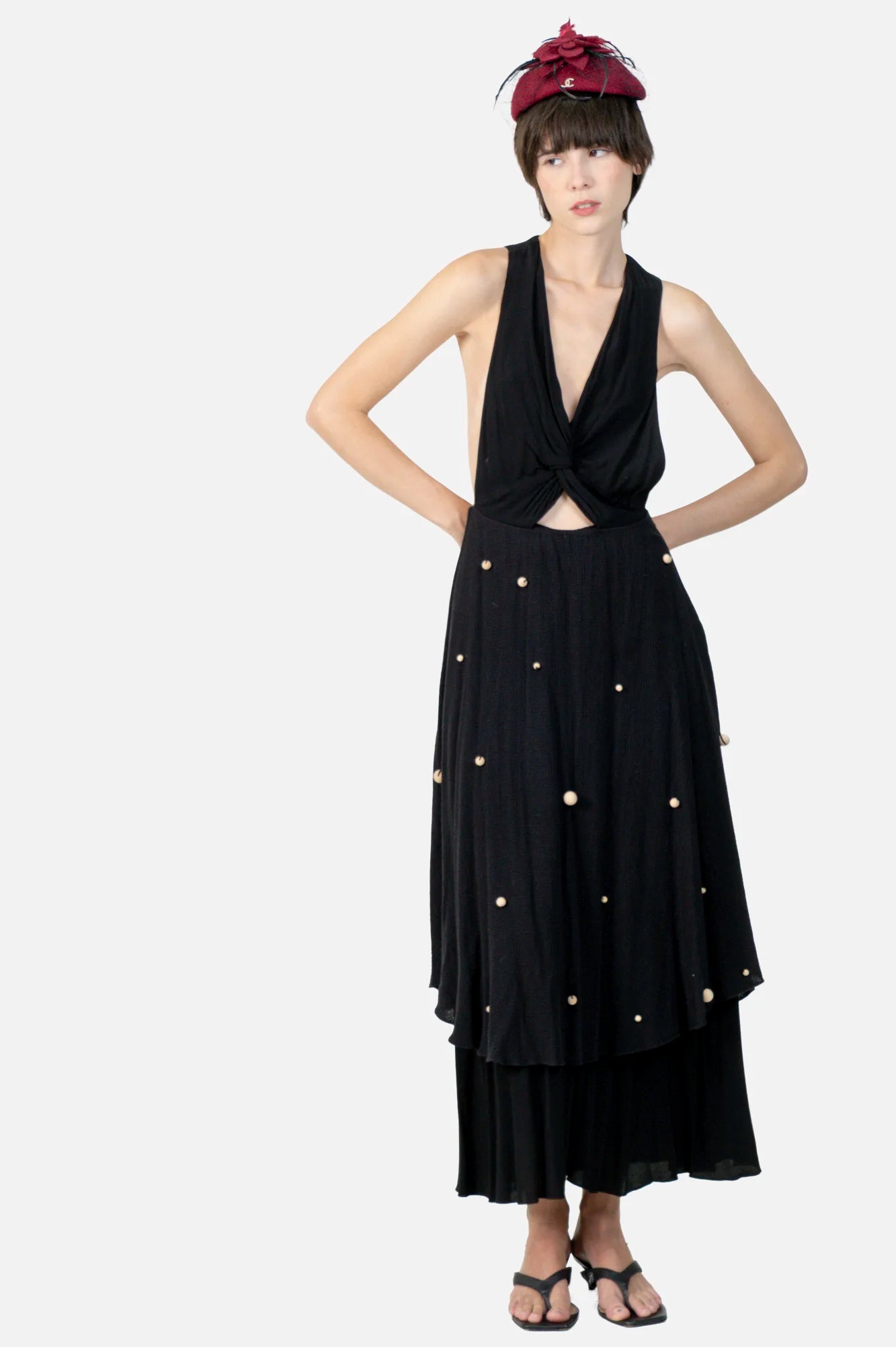 Vestido Preto Detalhe