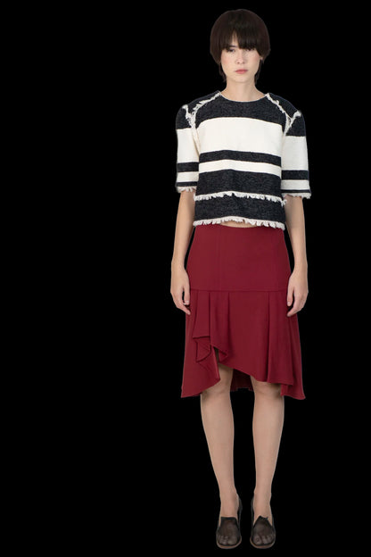 Blusa Bicolor Textura Talie NK