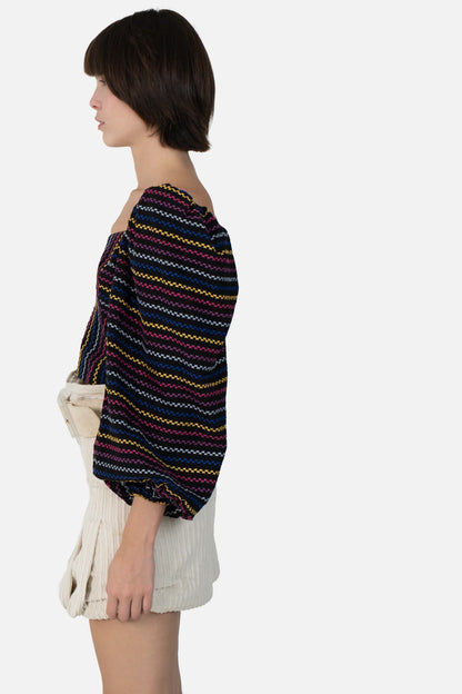 Cropped Color Bordado Mixed