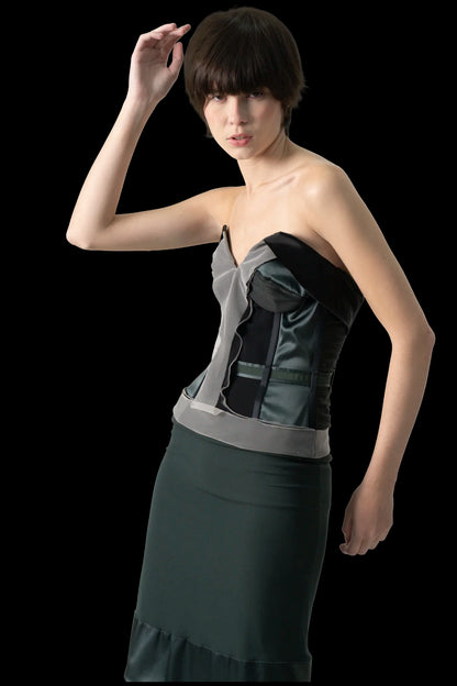 Vestido Verde Detalhe Stella McCartney