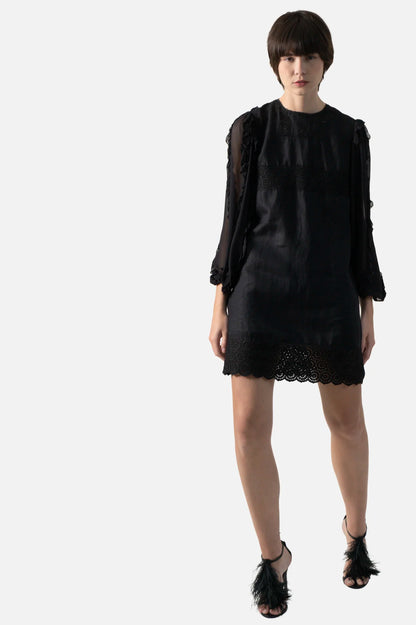 Vestido Preto Detalhe See By Chloé