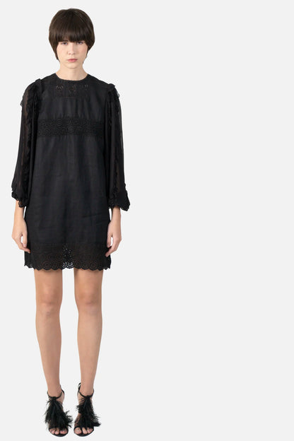 Vestido Preto Detalhe See By Chloé