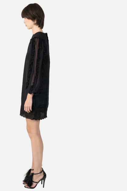 Vestido Preto Detalhe See By Chloé