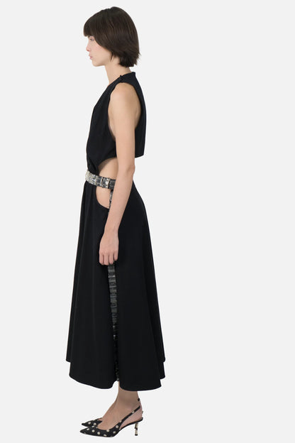 Vestido Preto Detalhe Paula Raia