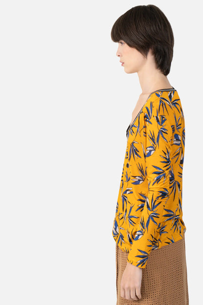 Blusa Color Detalhe Animale