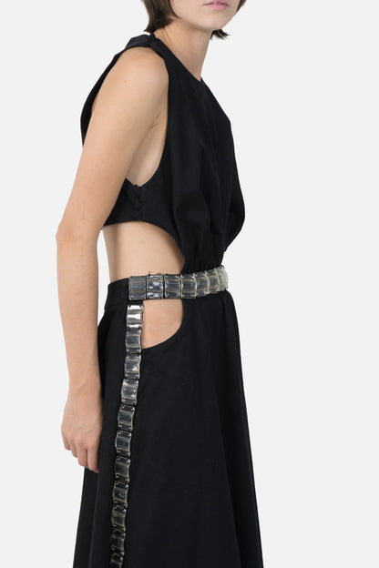 Vestido Preto Detalhe Paula Raia