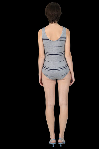Body Bicolor Listrado Cris Barros